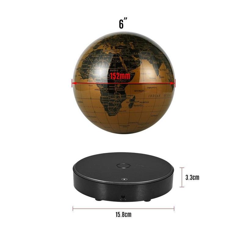 Globe Terrestre Design Flottant